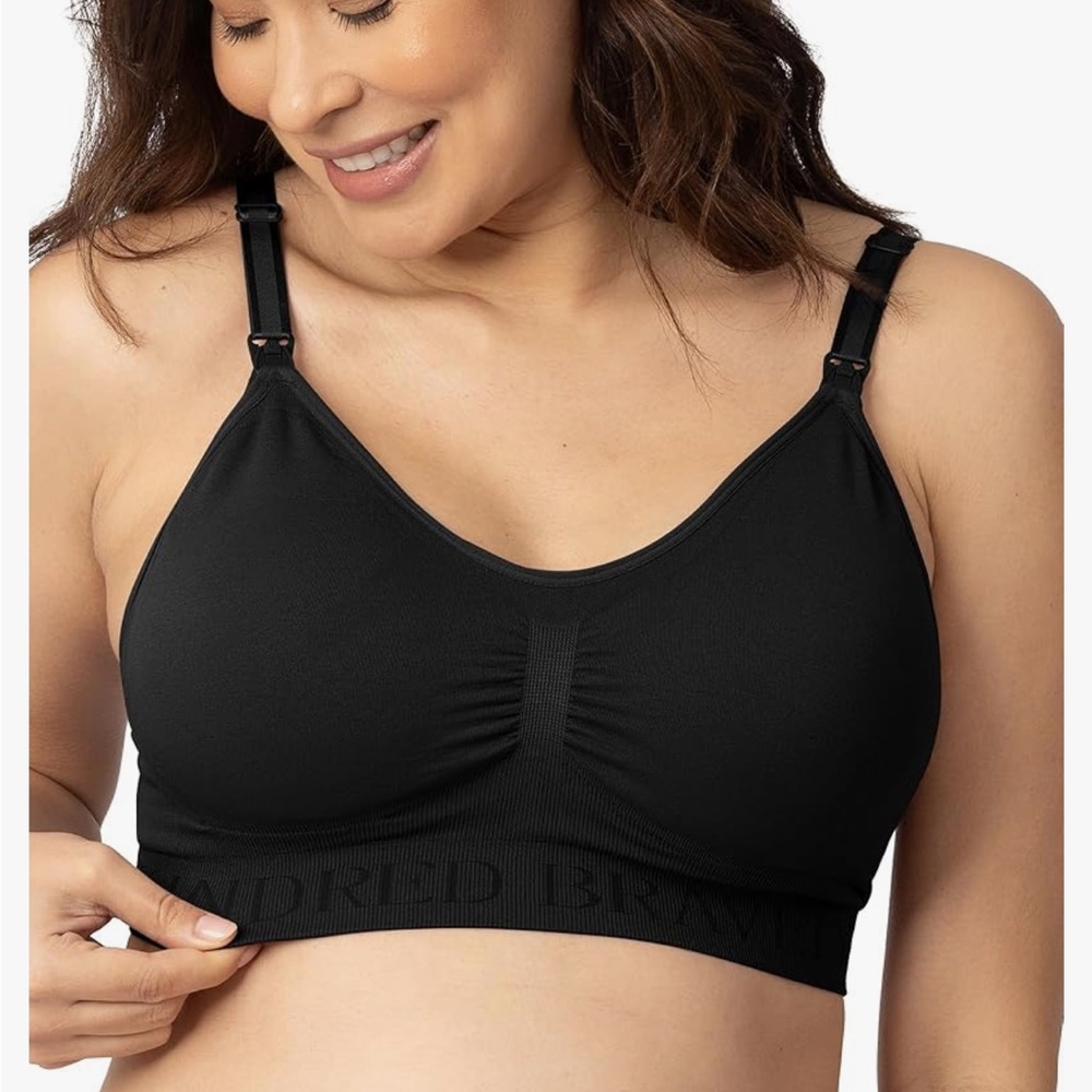 Black Nursing Bra